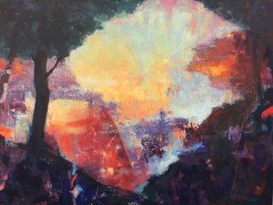 Thuan Vu The New World 2011-19 Oil on canvas