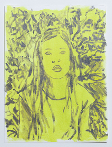 TIFFANY WOLLMAN PAINTINGS Oil on canvas paper