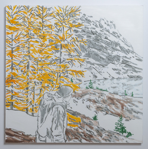 TIFFANY WOLLMAN PAINTINGS Oil on canvas