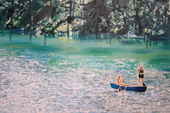 TIFFANY WOLLMAN ARCHIVE Oil on canvas