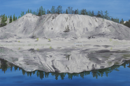 TIFFANY WOLLMAN ARCHIVE Oil on canvas