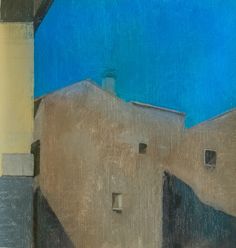 TINA ENGELS Civita, Italy oil on linen