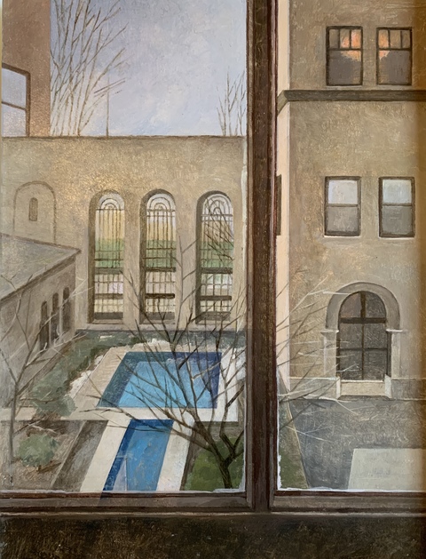 TINA ENGELS Chicago Oil on panel