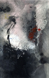 Tina Seligman Monotypes (2004-2006) block printing ink on bristol board, mounted on museum board