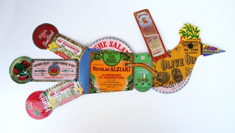 TIN CAN SALLY • Sally Seamans • Recycled Tin Art and Jewelry birds 