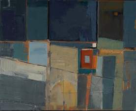 Tom Maakestad Merging Abstraction Oil on Canvas 