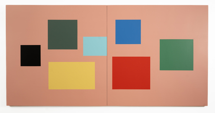 Tom McGlynn Paintings 2025-2024 acrylic on birch panel