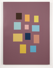 Tom McGlynn Paintings 2025-2024 acrylic on birch panel