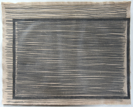 Tongji Philip Qian A Rectangle Drawn By The Right Hand And Everything Else By The Other Graphite on paper