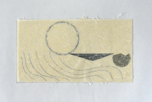 Tongji Philip Qian Three-three Four-fur Graphite and pigment marker on paper