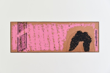 Tongji Philip Qian Miscellaneous Oil stick and pigment marker on leather