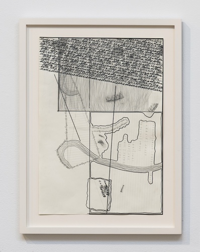 Tongji Philip Qian recent work Graphite and pigment marker on paper