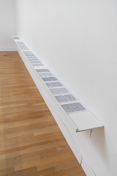 Tongji Philip Qian Lunch Break Drawings Graphite on paper; in 26 parts