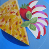  Food acrylic on canvas