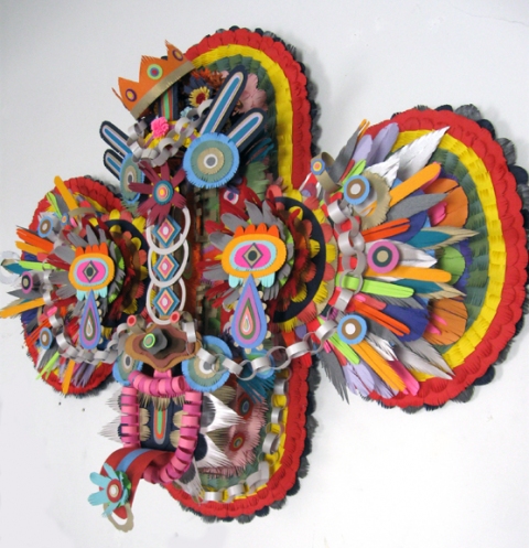 MICHAEL VELLIQUETTE : Artwork : Early Paper Sculpture