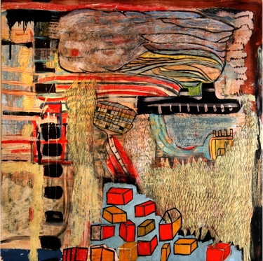 Victoria A. Reynolds 2009 Mixed media on panel