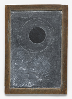 VICTORIA BURGE OBJECTS chalk and pencil on slate