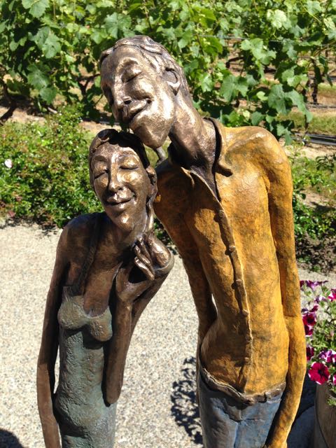 Cecil and Celeste detail Bronze Work Bronze