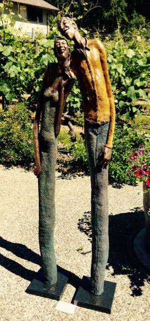 Cecil and Celeste Bronze Work Bronze