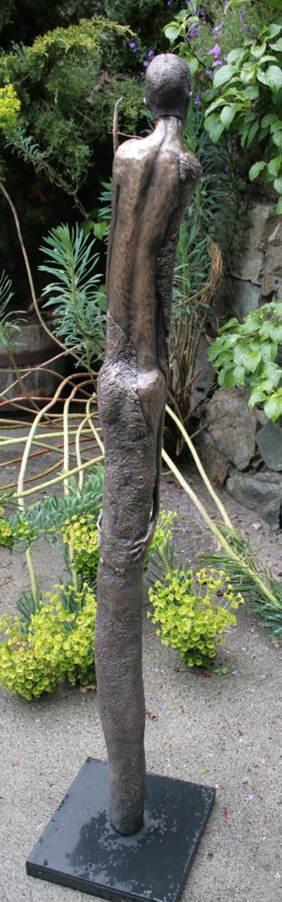 In Her Element back view Bronze Work bronze