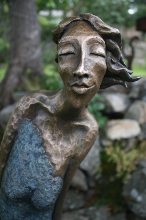 Swept Away detail Bronze Work Bronze