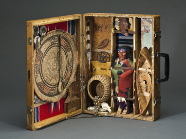 Wendy Aikin On Tour Series & Boxes of Curios Persons Mixed Media