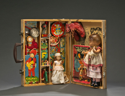 Wendy Aikin On Tour Series & Boxes of Curios Persons Mixed Media