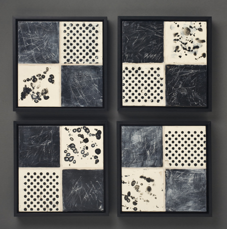 Wendy Aikin Paintings & Works on Paper Framed Encaustics on Birch Panels