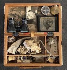 Wendy Aikin Assemblage Mixed Media Assemblage