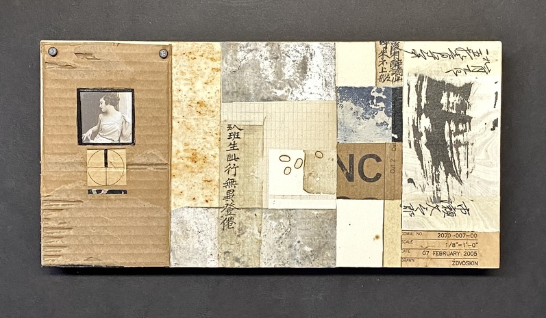 Wendy Aikin Collage Mixed Media Collage