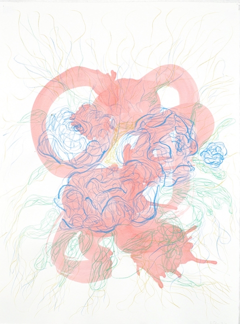 Wendy V. Edwards Drawings watercolor, crayon