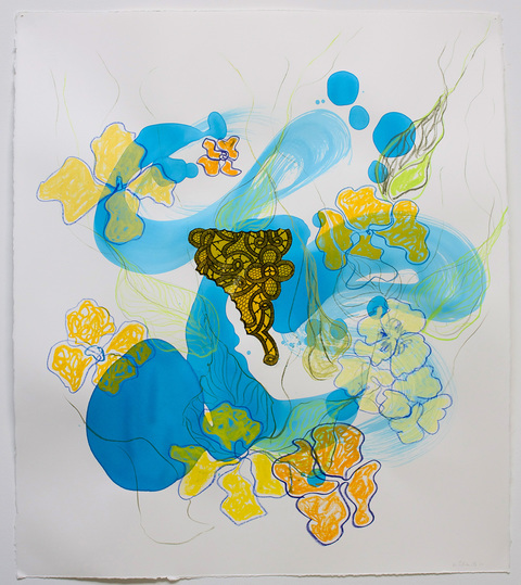 Wendy V. Edwards Drawings mixed media on paper