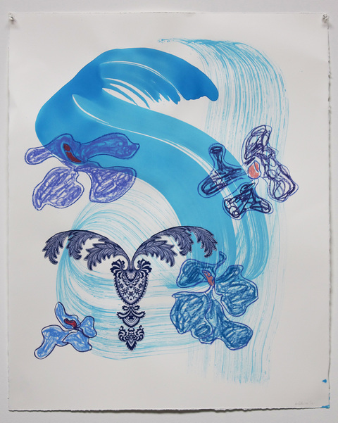 Wendy V. Edwards Drawings mixed media on paper