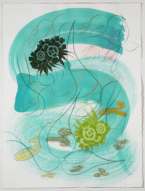 Wendy V. Edwards Drawings crayon and ink on paper