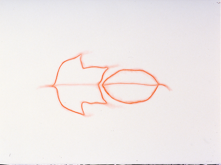 Wendy V. Edwards Archive '75 - '00 Pastel on paper