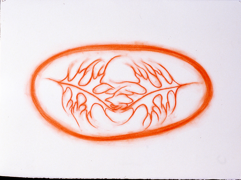 Wendy V. Edwards Archive '75 - '00 Pastel on paper