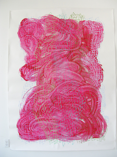 Wendy V. Edwards Drawings Acrylic on paper