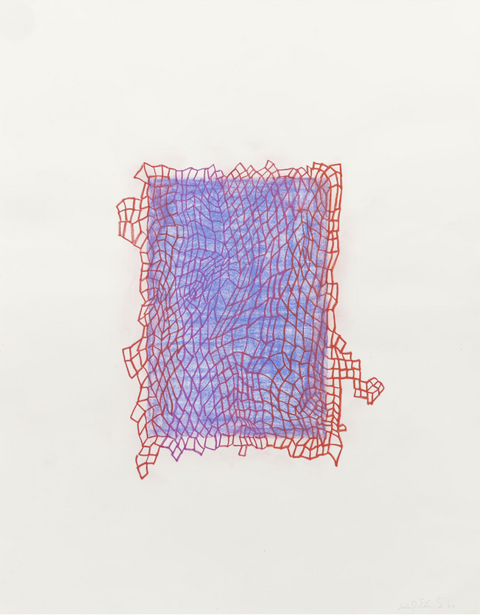 Wendy V. Edwards Drawings Caran d'Ache and pastel on paper