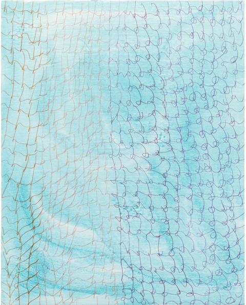 Wendy V. Edwards Drawings Watercolor and crayon on paper