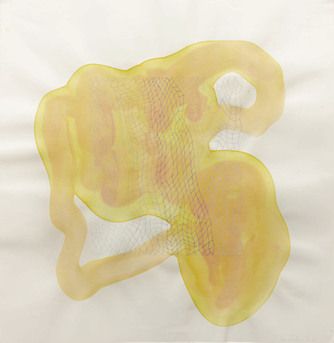 Wendy V. Edwards Drawings Caran d'Ache and watercolor on paper