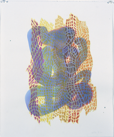 Wendy V. Edwards Drawings Crayon and ink on paper