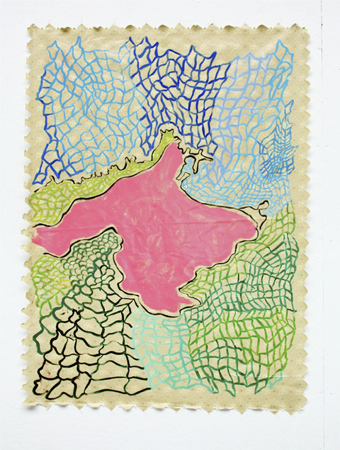 Wendy V. Edwards Drawings Acrylic and oil cloth