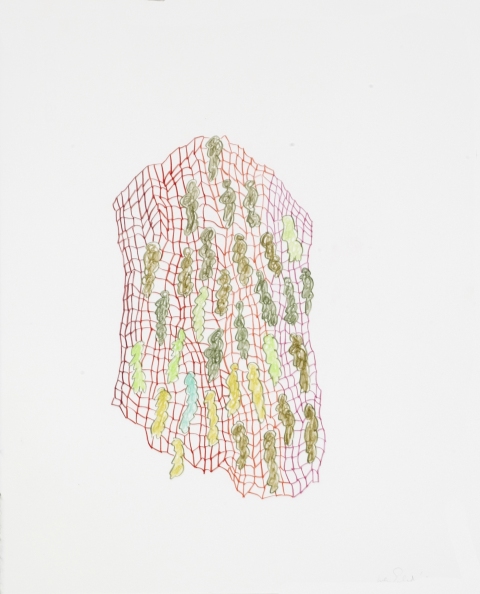 Wendy V. Edwards Drawings Crayon on paper