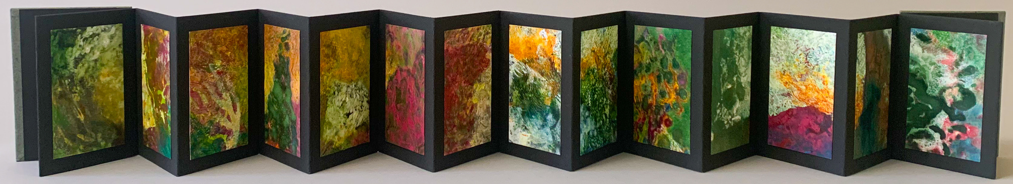 Willa Cox Abstract Narratives Mixed media on paper