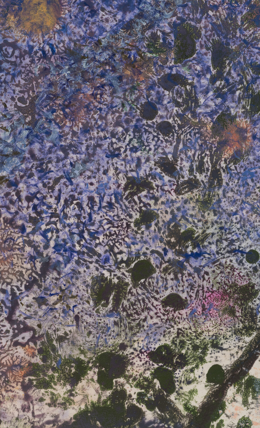 Willa Cox  One sequence and its individual panels monotype on paper