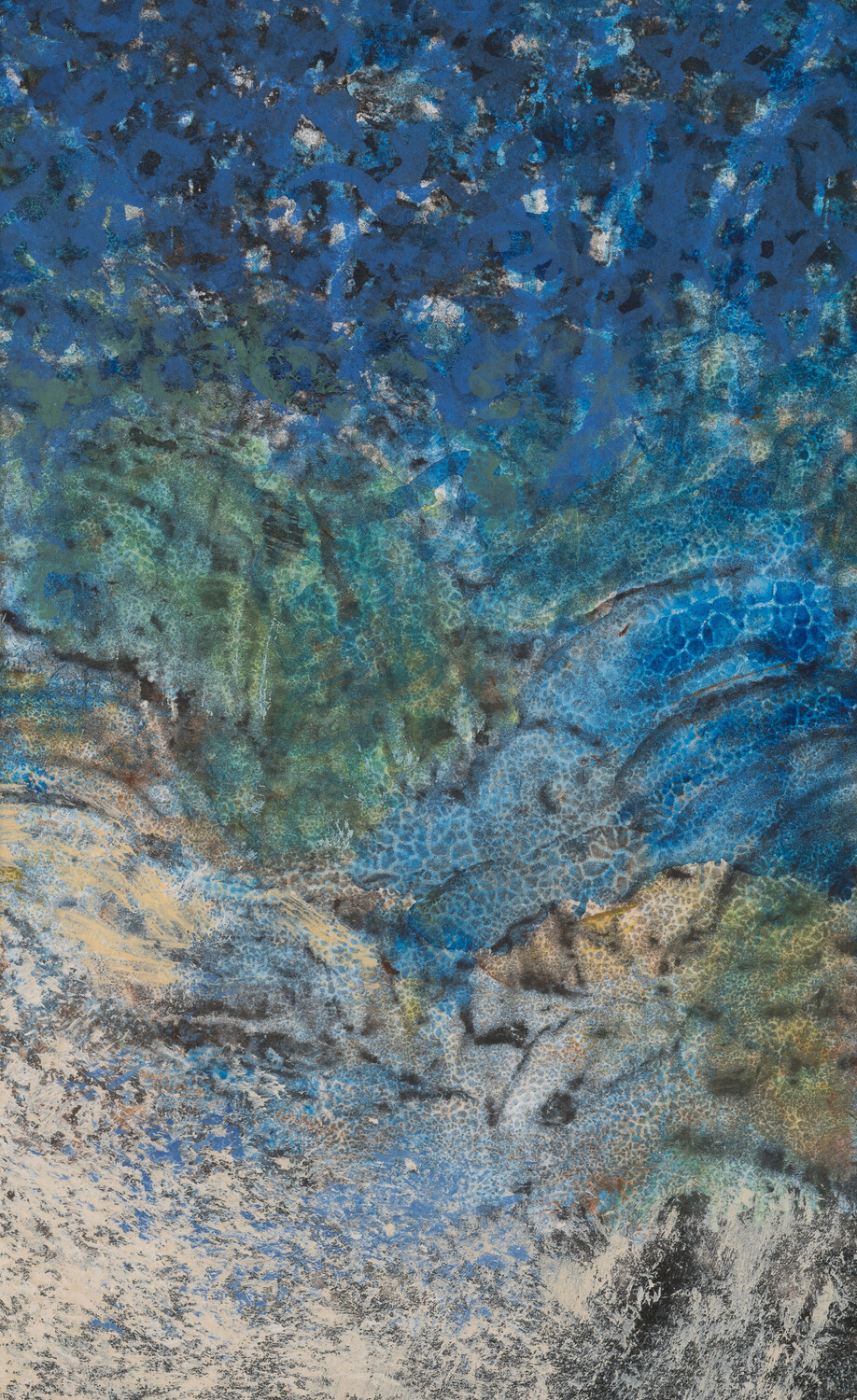 Willa Cox  One sequence and its individual panels monotype on paper