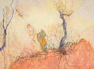 2018, No. 3 Nature-based Abstraction mixed media on paper