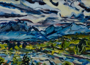 William Barstow Alaska Oil on canvas