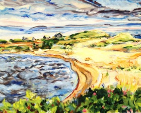 William Barstow New Paintings from the Atlantic oil on canvas