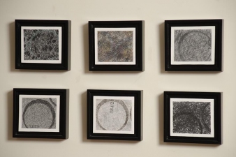 WILLIAM C. MAXWELL  "The Perfect Circle" Perfect Circle:  modus operandi Series, 2003-present Each is graphite and Mixed Media